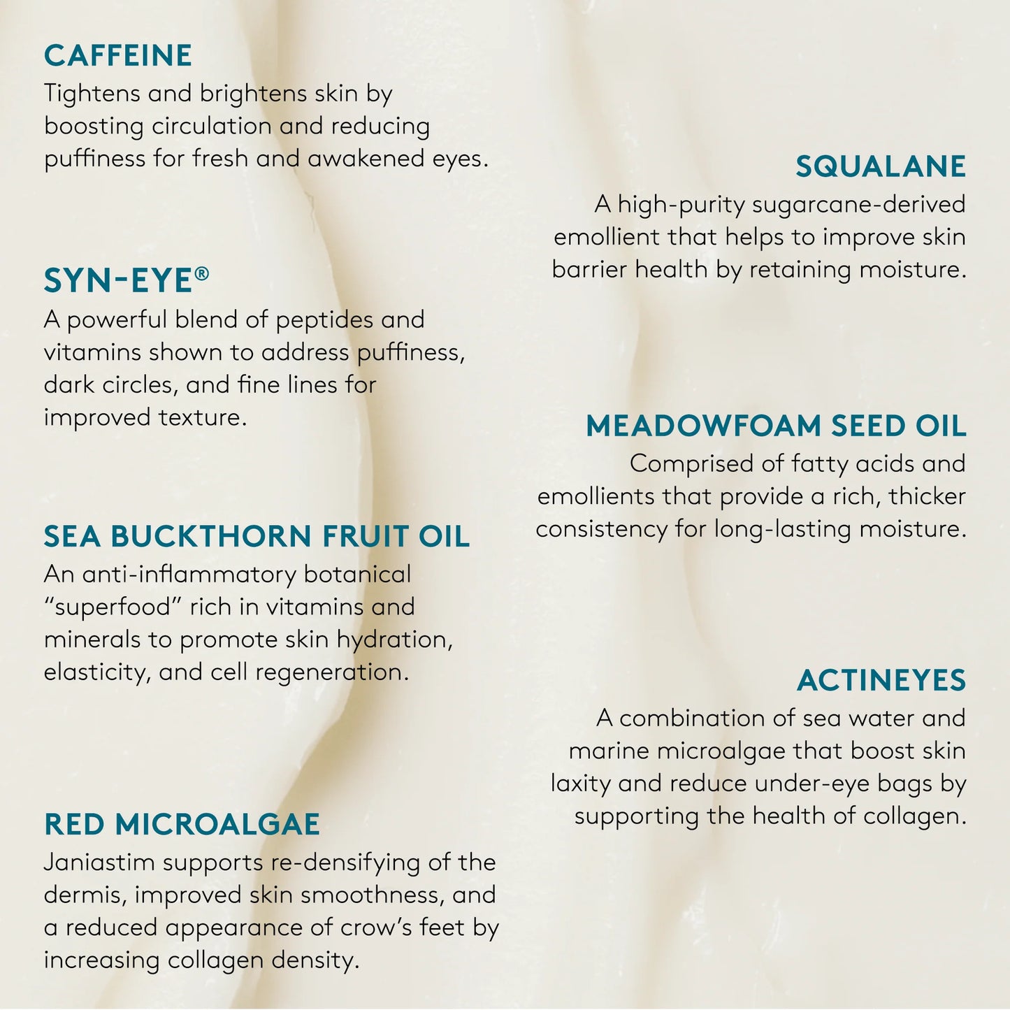Total Eye Firm and Repair Cream