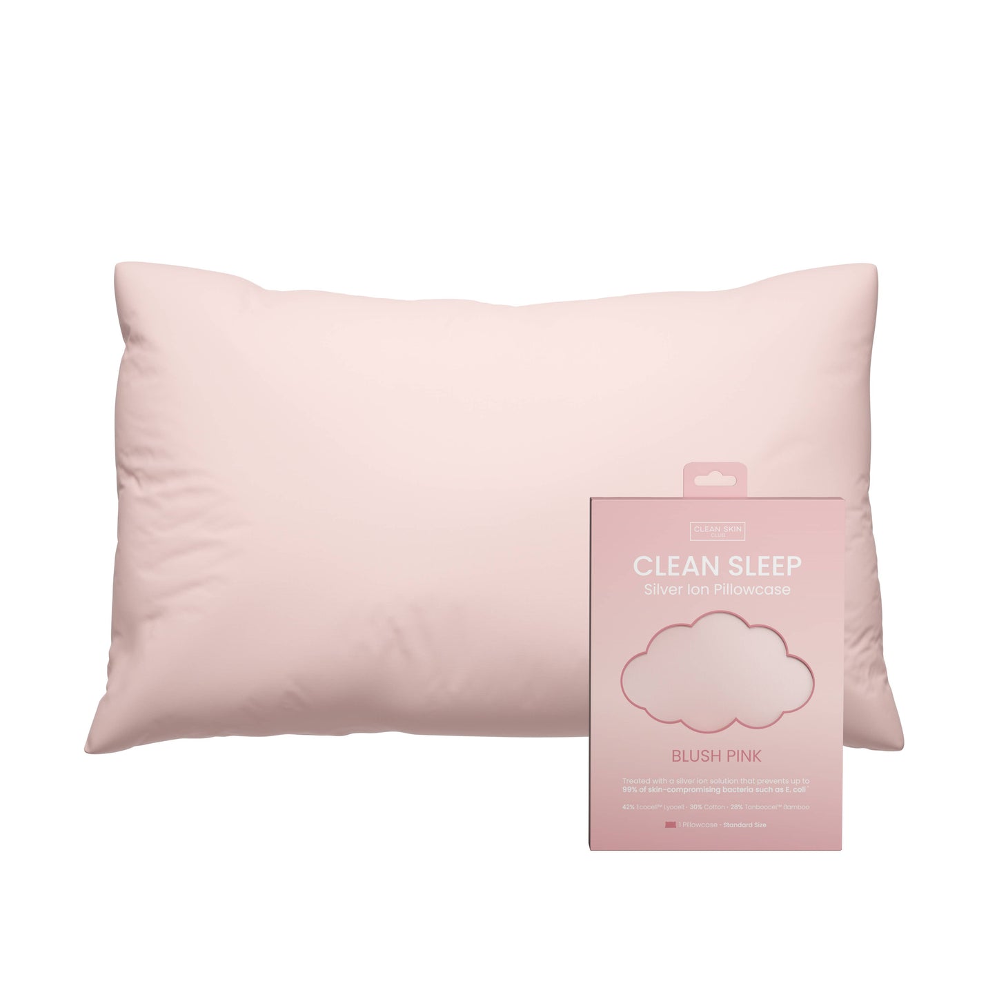 Clean Sleep Silver Ion Pillowcase (Single)