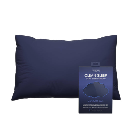Clean Sleep Silver Ion Pillowcase (Single)